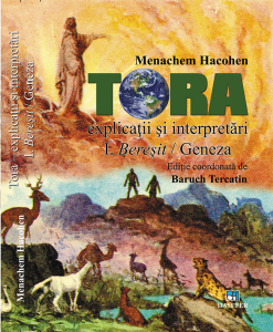 Menachem Hacohen, „TORA – explicații și interpretări, I. Bereșit/Geneza”